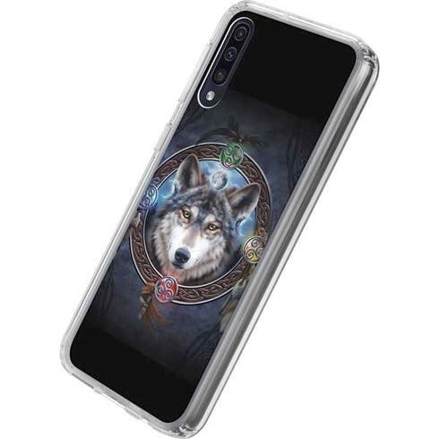 Brigid Ashwood Celtic Wolf Guide Galaxy A50 Clear Case