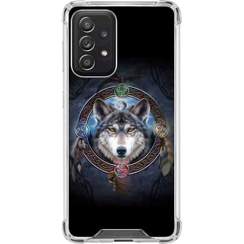 Brigid Ashwood Celtic Wolf Guide Galaxy A52 5G Clear Case