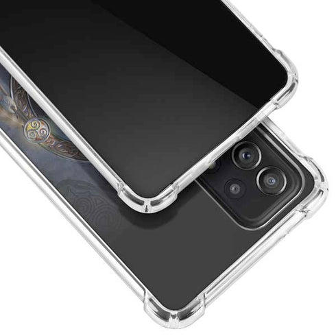 Brigid Ashwood Celtic Wolf Guide Galaxy A52 5G Clear Case