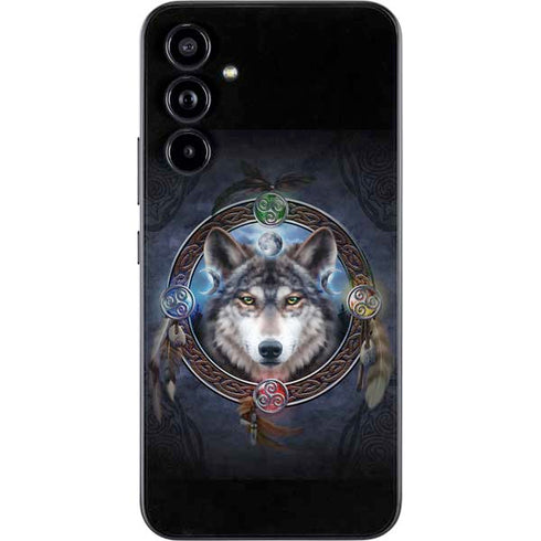 Brigid Ashwood Celtic Wolf Guide Galaxy A54 5G Skin
