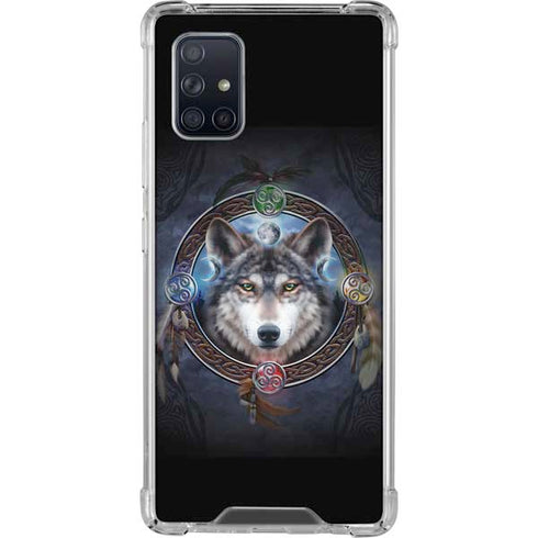 Brigid Ashwood Celtic Wolf Guide Galaxy A71 5G Clear Case