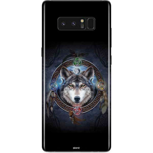Brigid Ashwood Celtic Wolf Guide Galaxy Note 8 Skin