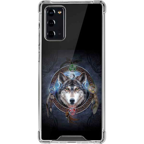 Brigid Ashwood Celtic Wolf Guide Galaxy Note20 5G Clear Case