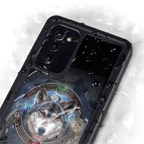 Brigid Ashwood Celtic Wolf Guide Galaxy Note20 5G Waterproof Case