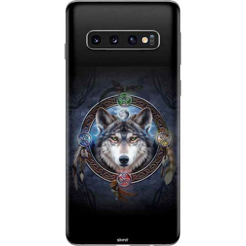 Brigid Ashwood Celtic Wolf Guide Galaxy S10 Skin