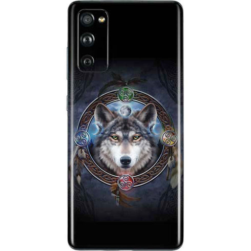 Brigid Ashwood Celtic Wolf Guide Galaxy S20 Fan Edition Skin