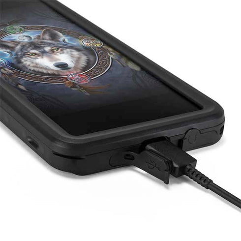 Brigid Ashwood Celtic Wolf Guide Galaxy S20 Plus Waterproof Case