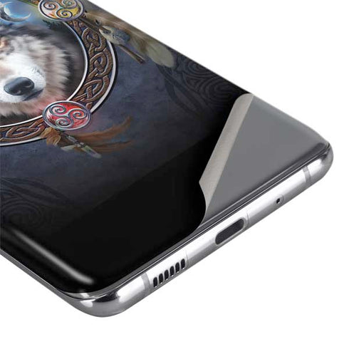 Brigid Ashwood Celtic Wolf Guide Galaxy S20 Skin