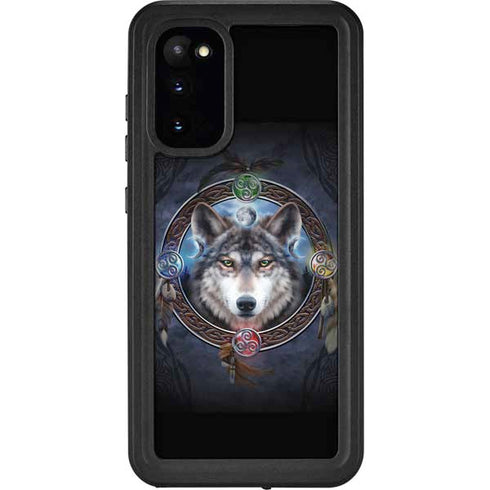 Brigid Ashwood Celtic Wolf Guide Galaxy S20 Waterproof Case