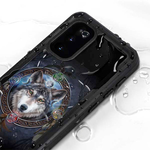 Brigid Ashwood Celtic Wolf Guide Galaxy S20 Waterproof Case