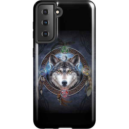 Brigid Ashwood Celtic Wolf Guide Galaxy S21 5G Pro Case