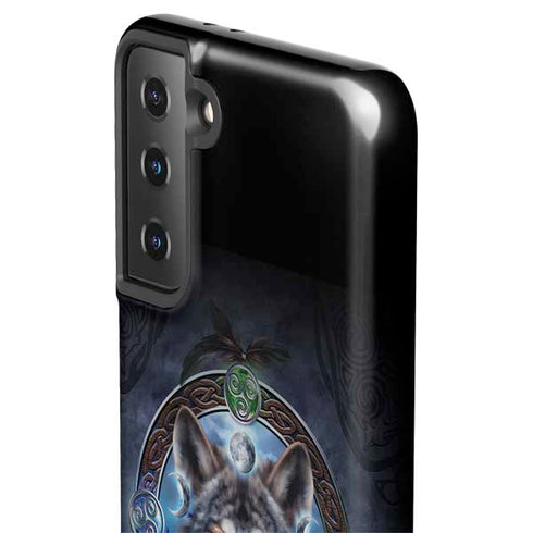 Brigid Ashwood Celtic Wolf Guide Galaxy S21 FE Pro Case