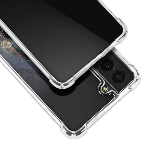Brigid Ashwood Celtic Wolf Guide Galaxy S21 Plus 5G Clear Case
