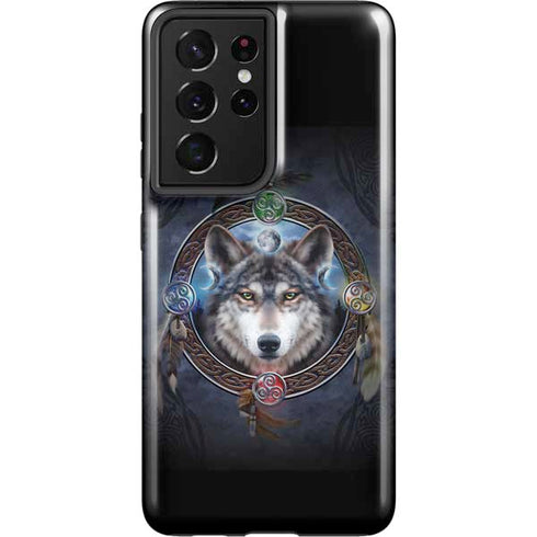 Brigid Ashwood Celtic Wolf Guide Galaxy S21 Ultra 5G Pro Case