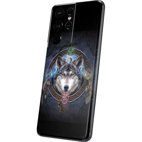 Brigid Ashwood Celtic Wolf Guide Galaxy S21 Ultra 5G Skin