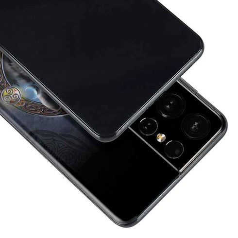 Brigid Ashwood Celtic Wolf Guide Galaxy S21 Ultra 5G Skin