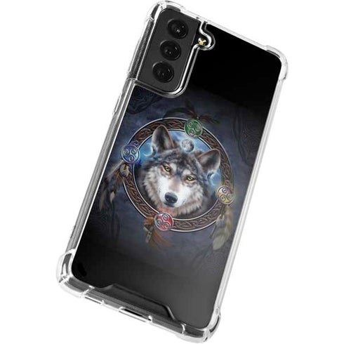 Brigid Ashwood Celtic Wolf Guide Galaxy S22 Plus Clear Case