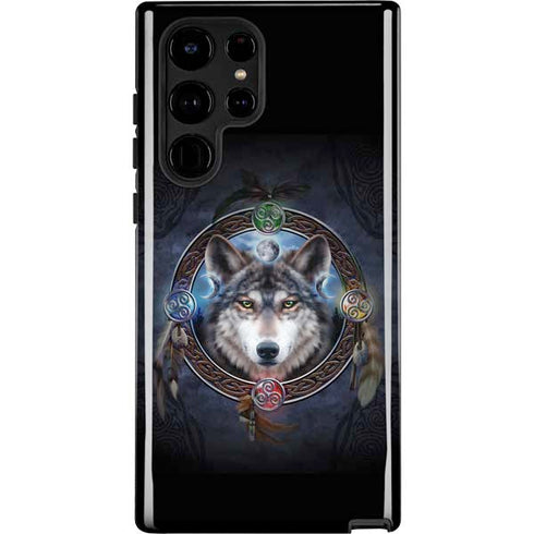 Brigid Ashwood Celtic Wolf Guide Galaxy S22 Ultra Pro Case