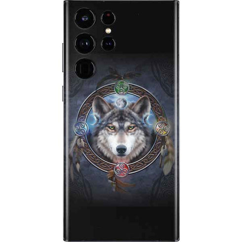 Brigid Ashwood Celtic Wolf Guide Galaxy S22 Ultra Skin