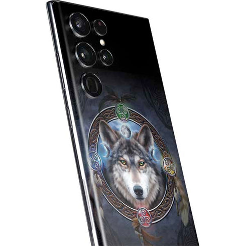 Brigid Ashwood Celtic Wolf Guide Galaxy S22 Ultra Skin