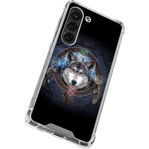 Brigid Ashwood Celtic Wolf Guide Galaxy S23 Clear Case