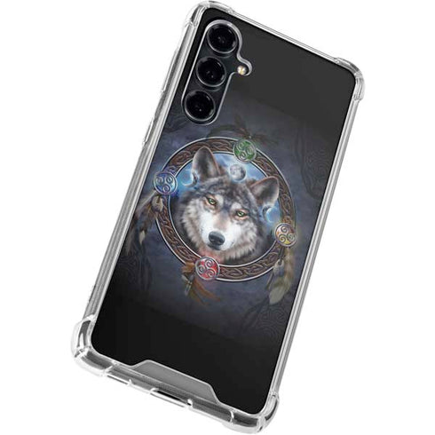 Celtic Wolf Guide by Brigid Ashwood Galaxy S23 FE Clear Case