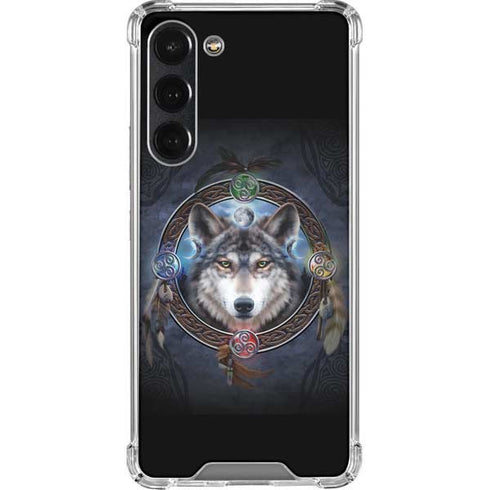 Brigid Ashwood Celtic Wolf Guide Galaxy S23 Plus Clear Case