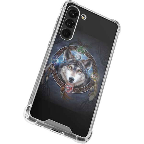 Brigid Ashwood Celtic Wolf Guide Galaxy S23 Plus Clear Case