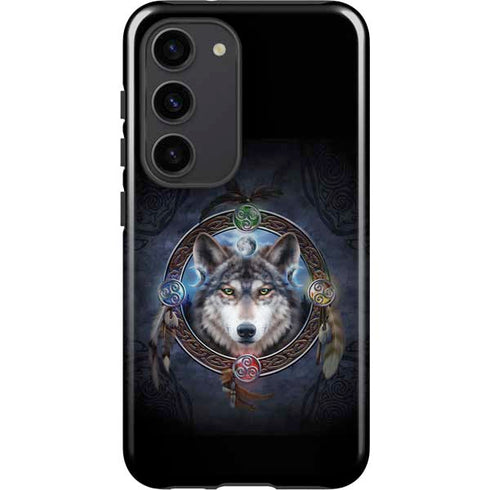 Brigid Ashwood Celtic Wolf Guide Galaxy S23 Pro Case