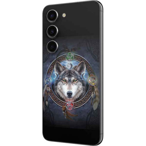 Brigid Ashwood Celtic Wolf Guide Galaxy S23 Skin