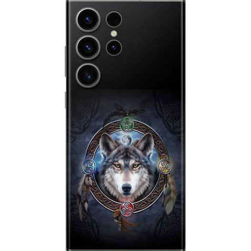 Brigid Ashwood Celtic Wolf Guide Galaxy S23 Ultra Skin