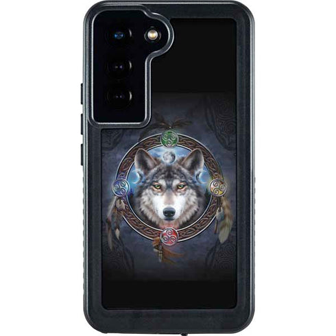 Brigid Ashwood Celtic Wolf Guide Galaxy S23 Waterproof Case