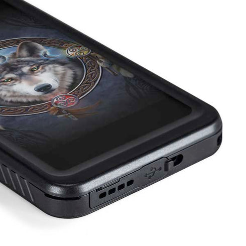 Brigid Ashwood Celtic Wolf Guide Galaxy S23 Waterproof Case