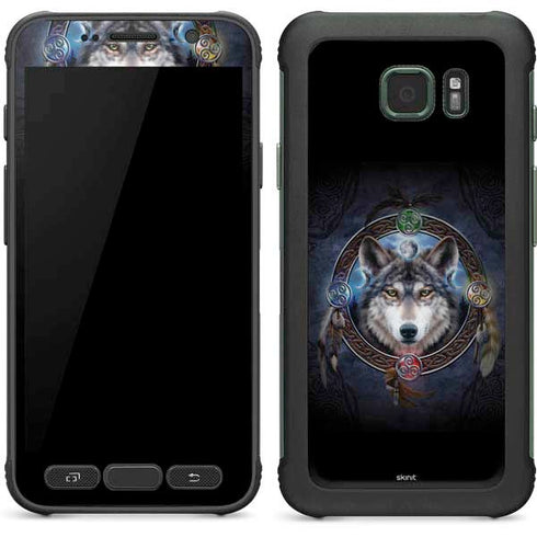 Brigid Ashwood Celtic Wolf Guide Galaxy S7 Active Skin