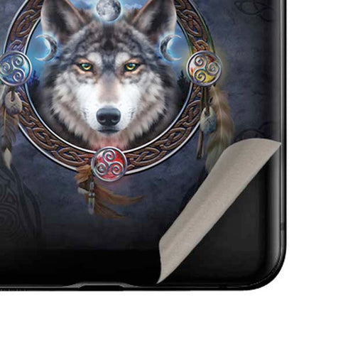 Brigid Ashwood Celtic Wolf Guide Galaxy Z Flip Skin