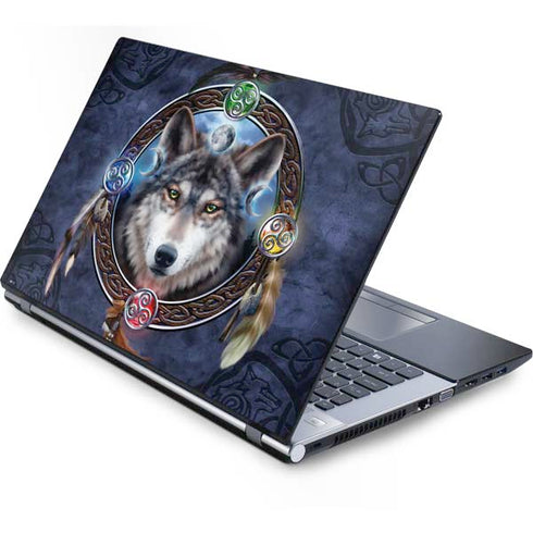 Brigid Ashwood Celtic Wolf Guide Generic Laptop Skin