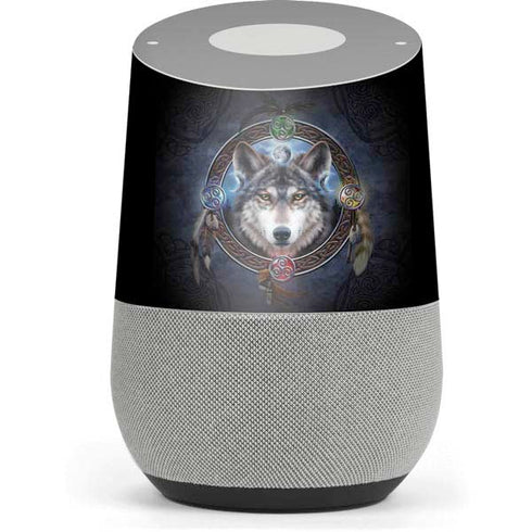 Brigid Ashwood Celtic Wolf Guide Google Home Skin