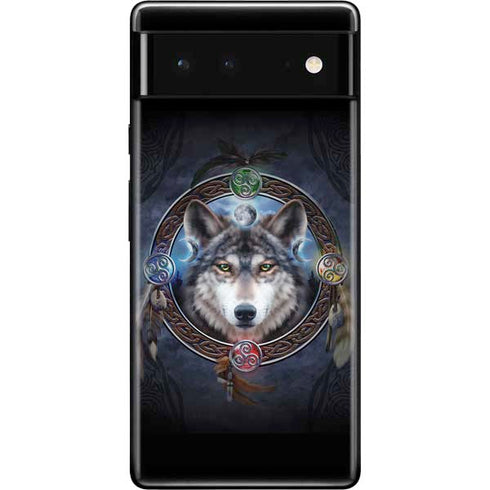 Brigid Ashwood Celtic Wolf Guide Google Pixel 6 Skin