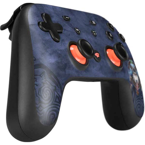 Brigid Ashwood Celtic Wolf Guide Google Stadia Controller Skin