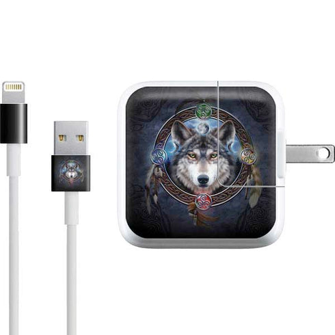 Brigid Ashwood Celtic Wolf Guide iPad Charger (10W USB) Skin