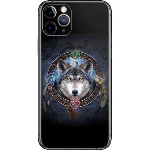 Brigid Ashwood Celtic Wolf Guide iPhone 11 Pro Skin