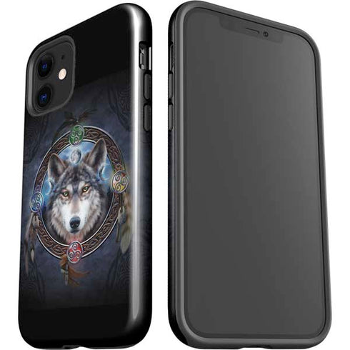 Brigid Ashwood Celtic Wolf Guide iPhone 12 Impact Case