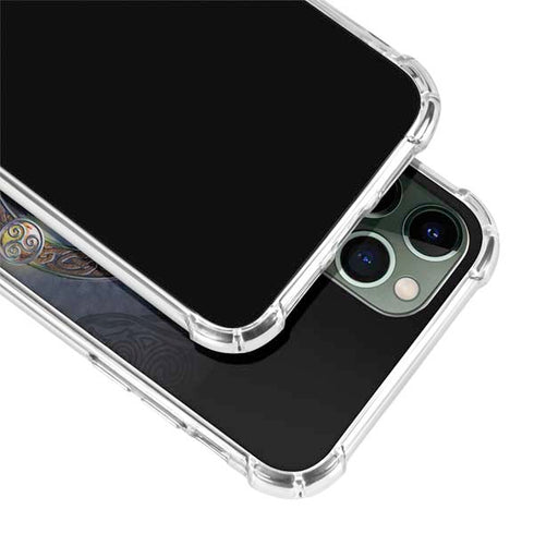 Brigid Ashwood Celtic Wolf Guide iPhone 12 Pro Clear Case