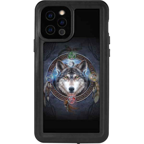 Brigid Ashwood Celtic Wolf Guide iPhone 12 Pro Waterproof Case