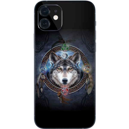 Brigid Ashwood Celtic Wolf Guide iPhone 12 Skin