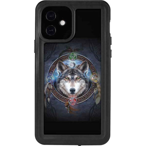 Brigid Ashwood Celtic Wolf Guide iPhone 12 Waterproof Case