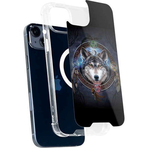 Brigid Ashwood Celtic Wolf Guide iPhone 13 MagSafe Case