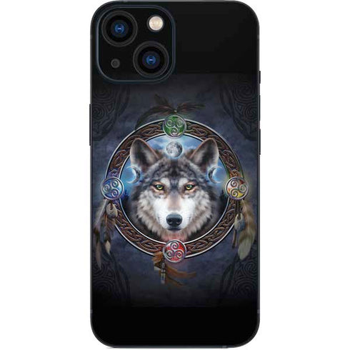 Brigid Ashwood Celtic Wolf Guide iPhone 13 Mini Skin