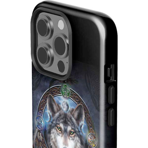 Brigid Ashwood Celtic Wolf Guide iPhone 13 Pro Impact Case