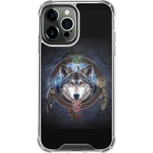 Brigid Ashwood Celtic Wolf Guide iPhone 13 Pro Max Clear Case